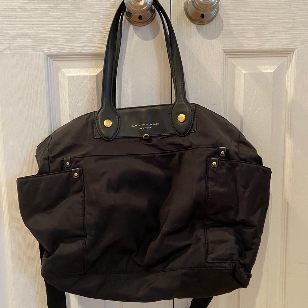 Marc by Marc Jacobs Black Diaper Bag or Tote Bag